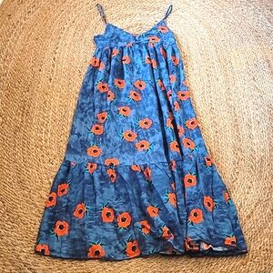 Bucket List Floral Ruffle Maxi Dress